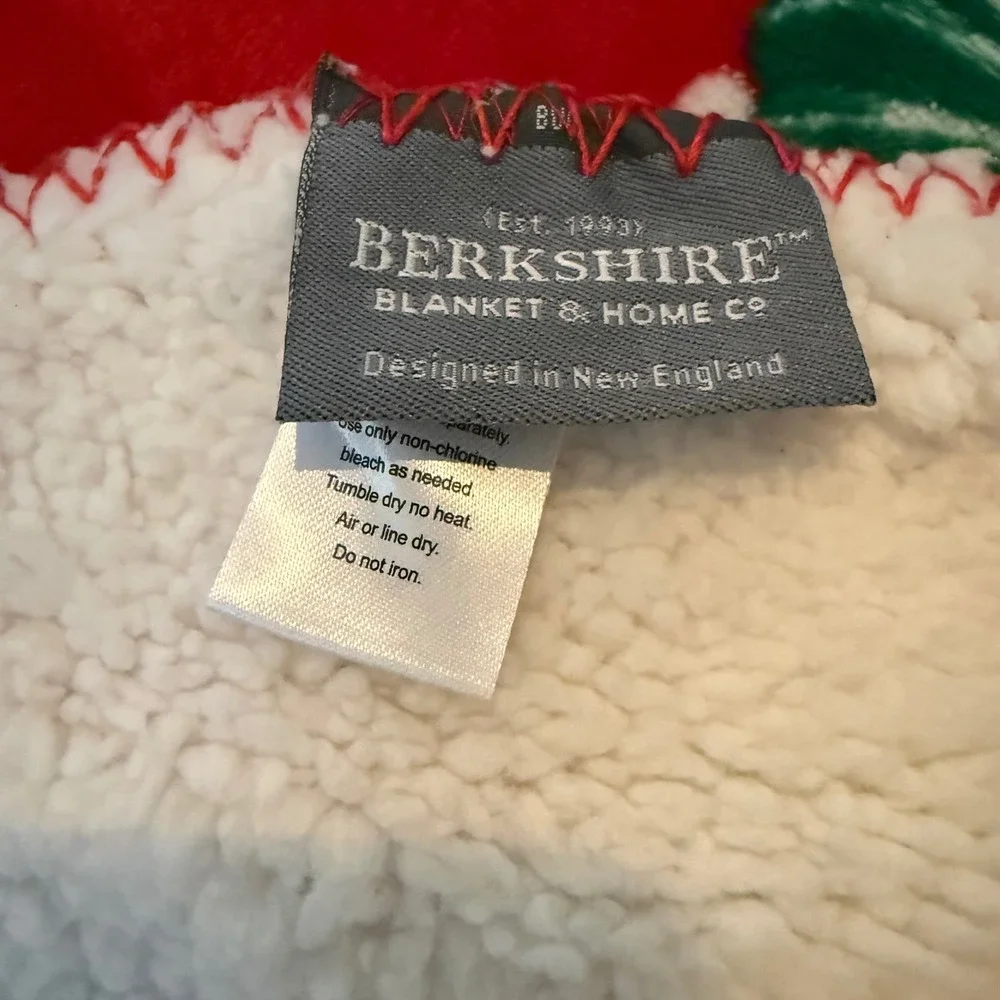 Berkshire Blanket French Bulldog Boston Terrier Ballerina Christmas Sherpa Dogs